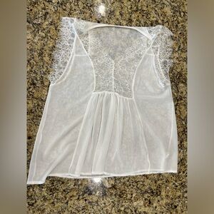 VICI White Lace Shirt